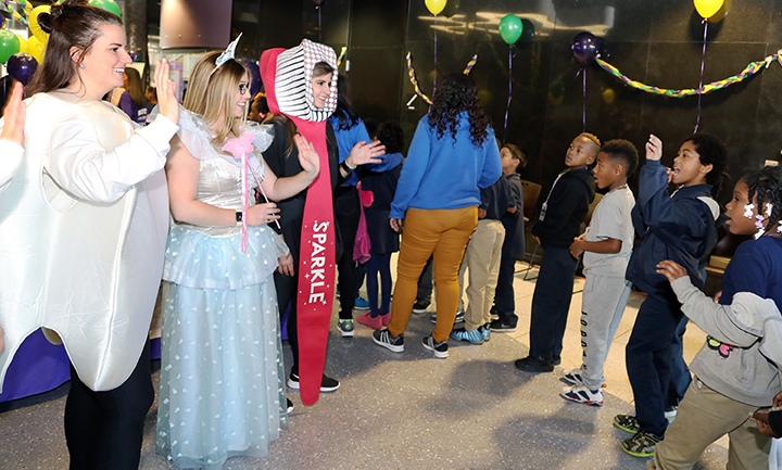 Give Kids a Smile Day at LSU Health New Orleans School of Dentistry 